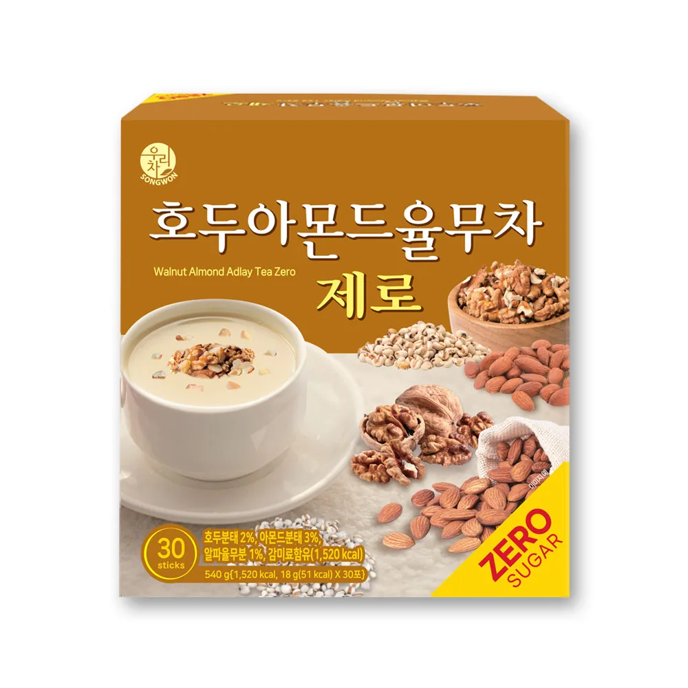 송원 우리차 호두아몬드율무차 제로 30T