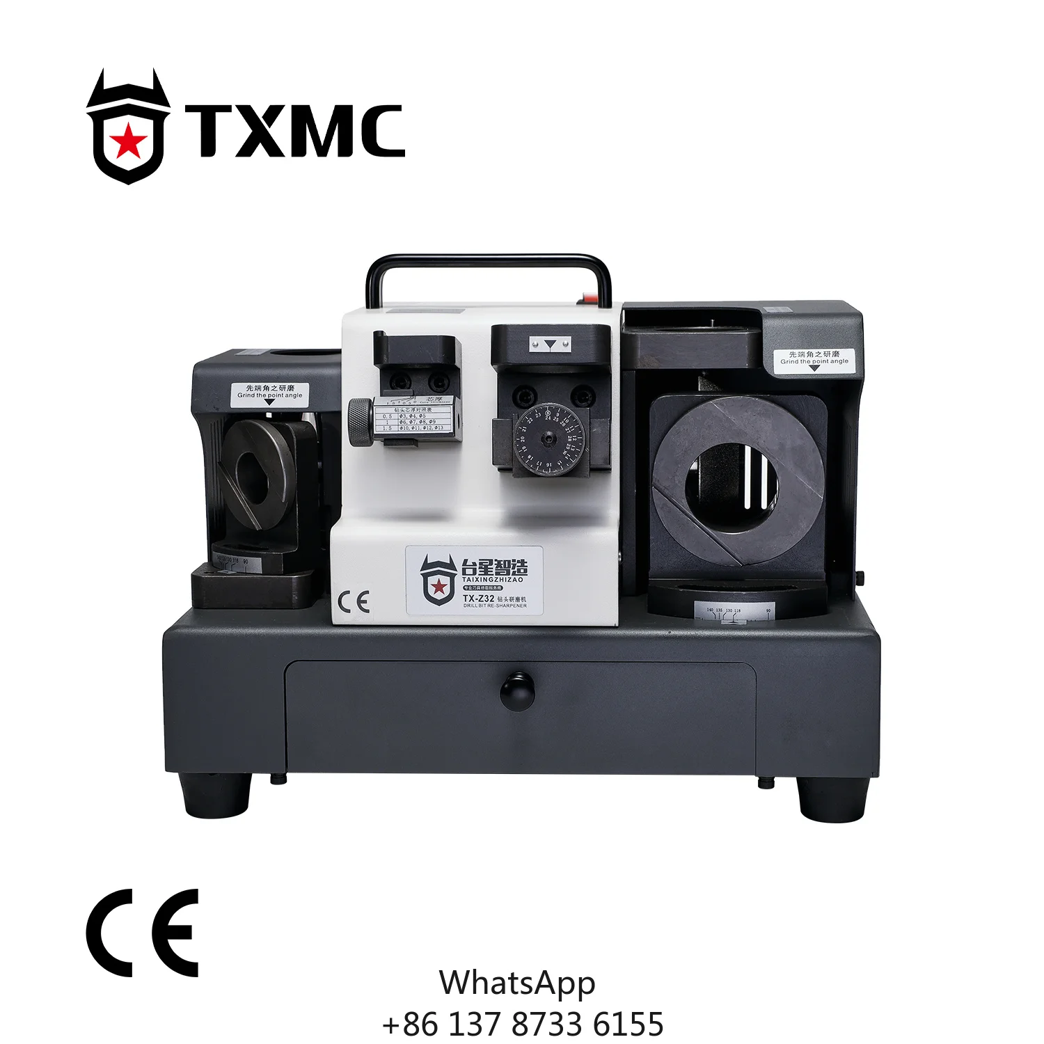 TX- Z32 3-32mm 110V Portable High Precision Wooden Packing Spiral Drill Bit Grinder With CE