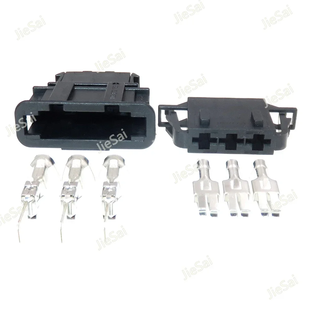 3 Pin Car Wire Connector 6.3 Series Auto Blower Heater Plug For VW Tiguan Sagitar Magotan 1J0972763 1J0972753