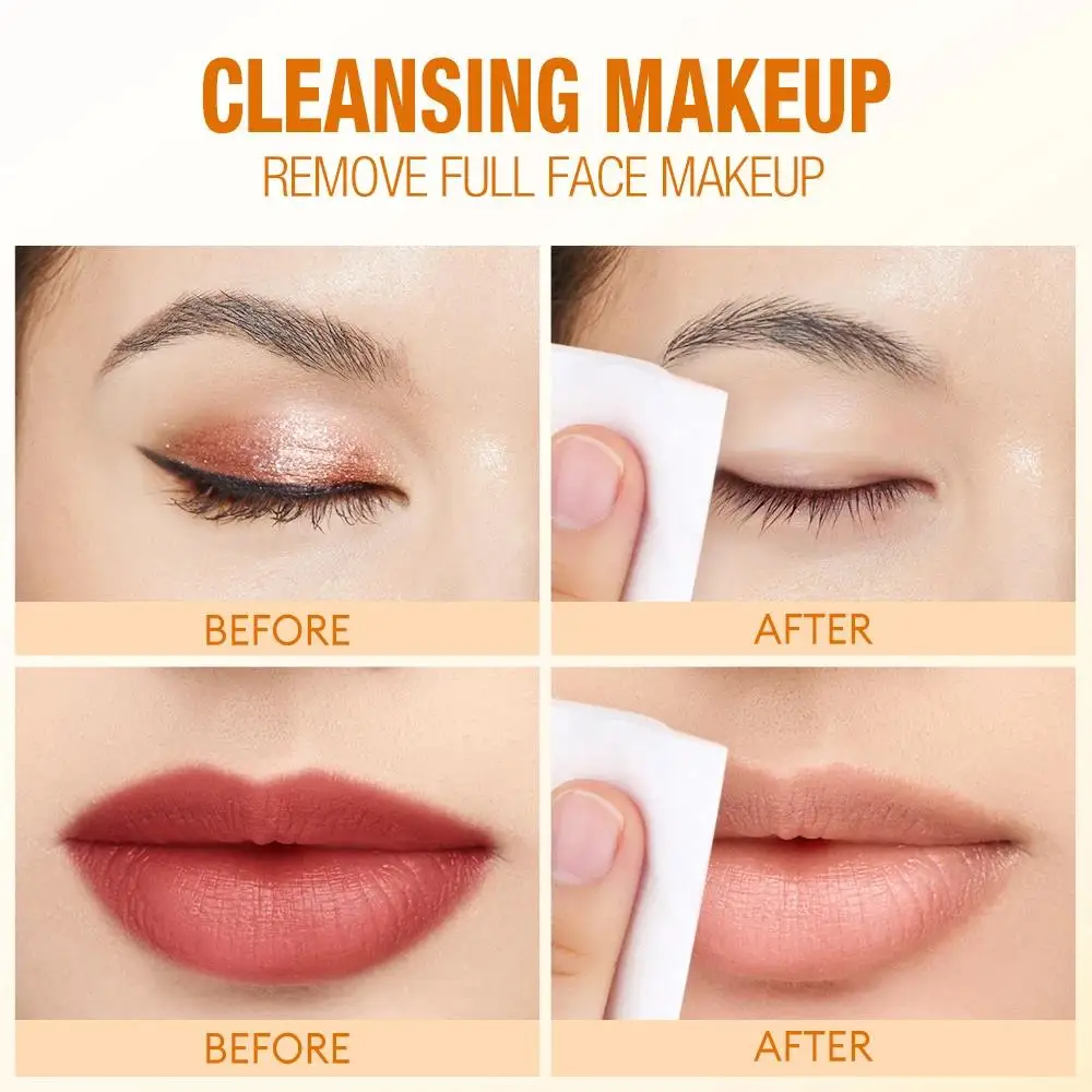 민감한 피부를 위한 VC 에센스가 함유된 듀얼 페이즈 메이크업 리무버는 자극 없이 끈적임 없는 메이크업을 즉시 녹여줍니다.