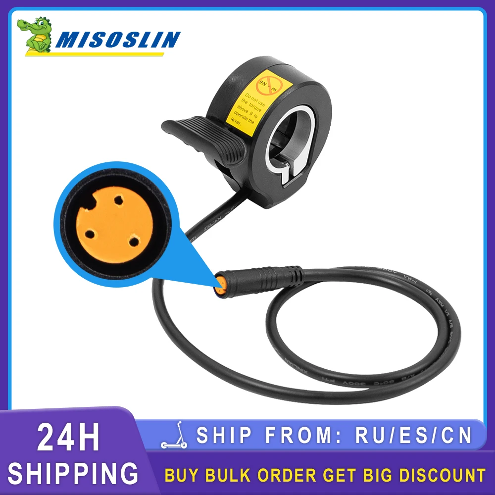 130x המצערת עבור bafang מנוע אמצע כונן bafang e-אופניים חלקי חילוף 250w 500w 750w 1000w w מאיץ שליטה אצבע מאיץ