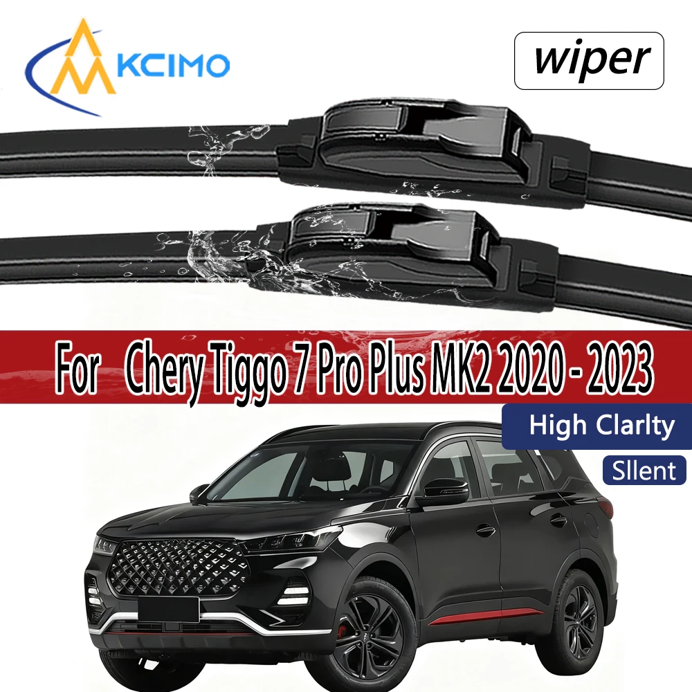 Für Chery Tiggo 7 Pro Plus MK2 2020 - 2023 Frontscheibenwischerblätter 2 Stück Windschutzscheiben-Fensterzubehör
