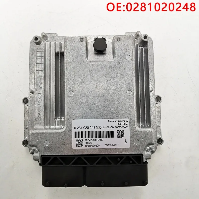 0281020248 Placa de Computador de Motor Original Nova ECU Unidade de Controle Eletrônico EDC17 Compatível com Sinotruk HOWO A7/T7