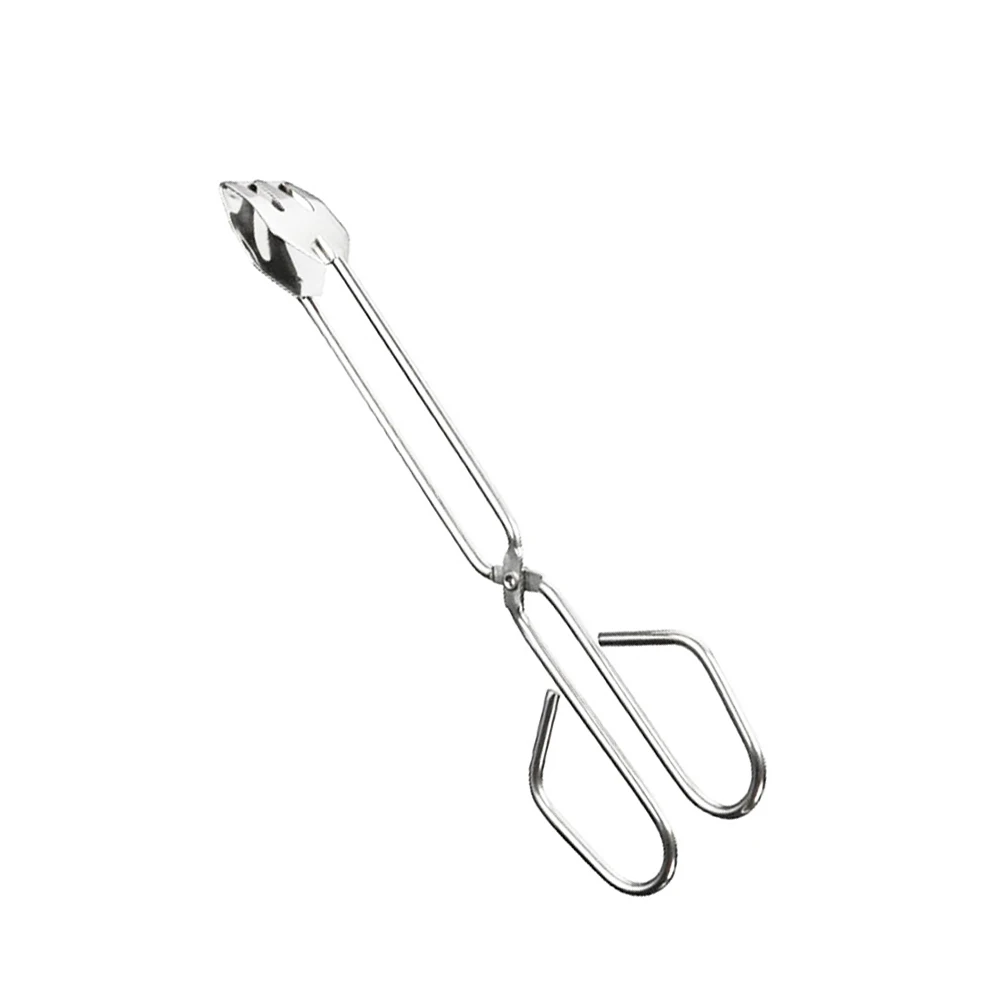 BBQ Tools Stainless Steel Tongs Kitchen Scissors Clamps Serving Food Clips Outdoor Cooking Grilled Accessories Barbecue Tongs