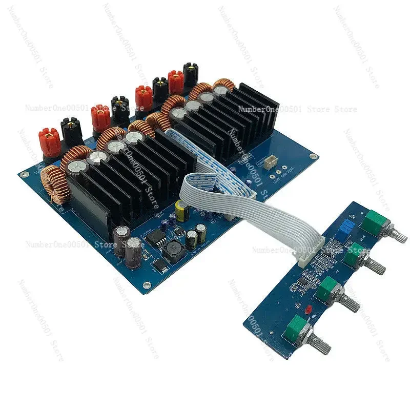 600W/3 Euro + 2 * 300W/6 E TAS5630 2.1 High Power Digital Amplifier Board (1200W)