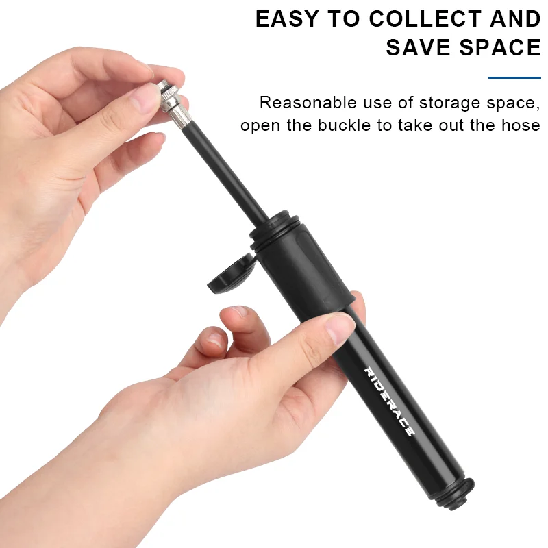 Bike Pump Portable Mini Cycling Hand Air Pumps High Pressure Ball Mountain MTB Road Bicycle Tire Inflator Schrader Presta Valve