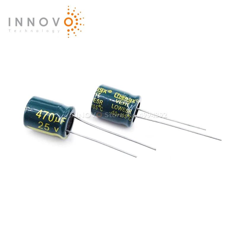 

50pcs/lot Сapacitor 470 μF * 25V Aluminum Electrolytic Capacitor 470uF 25V New original