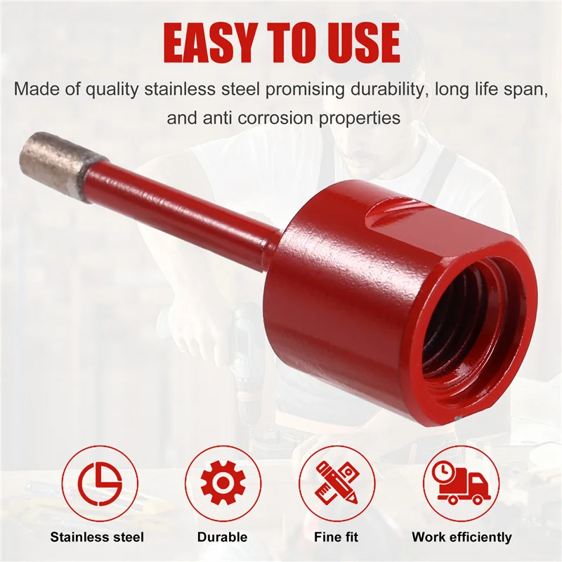 

COME M14 6Mm Sintered Marble Drilling Tool Diamond Drill Bit Granite Tile Concrete Angle Grinder Stone Drilling Tool