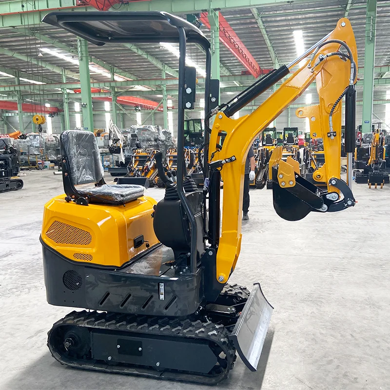 

Customized 1.2 ton Mini crawl Excavator Manufactured machinery best price good quality construction crawler digger excavator