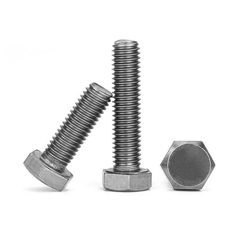 1-10PCS Titanium TA2 Titanium Outside Hexagonal Screw Bolt M3 M4 M5 M6 M8 M10 M12 M14 M16 Pure Titanium Screw Rod