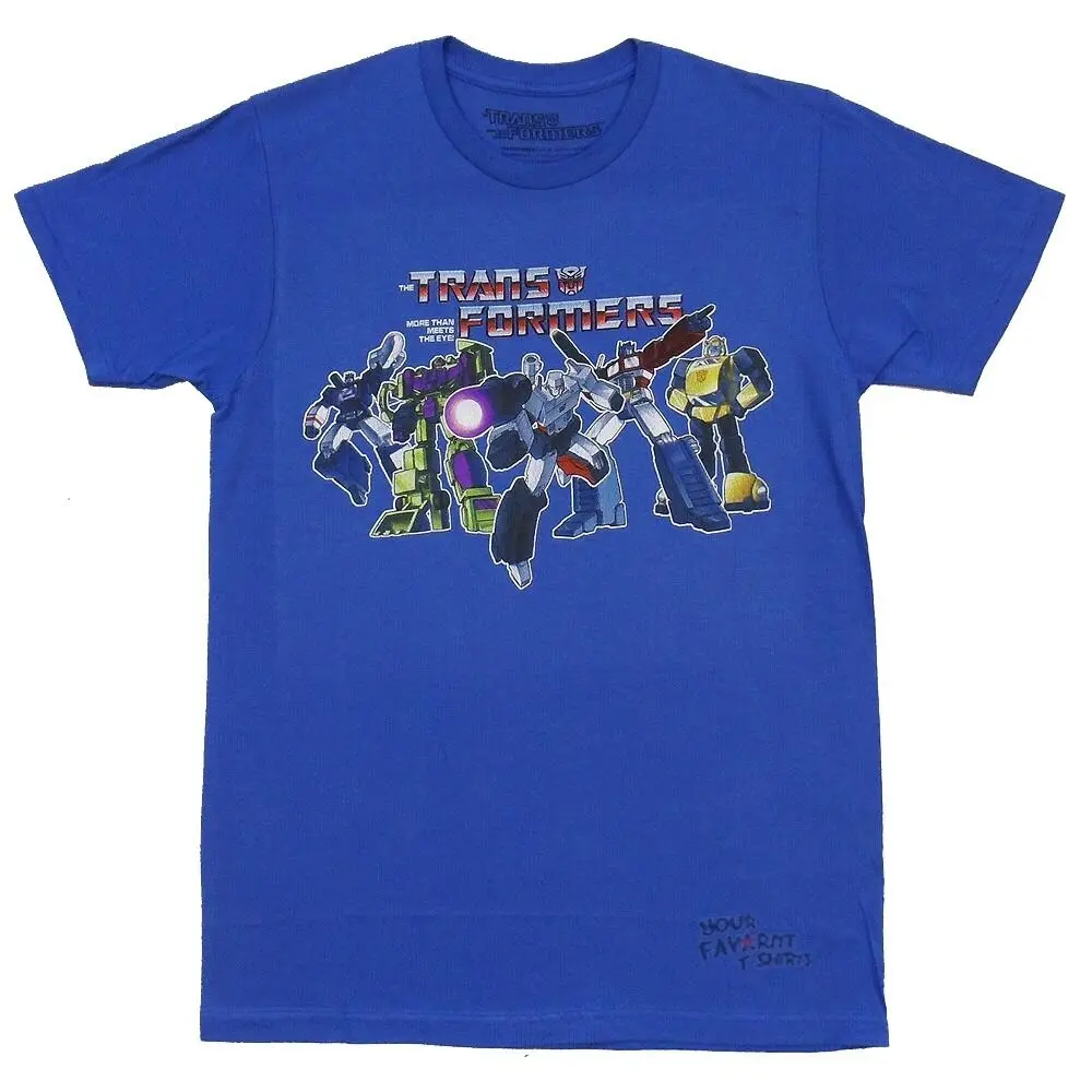 Lineup Optimus Megatron Adult T-Shirt