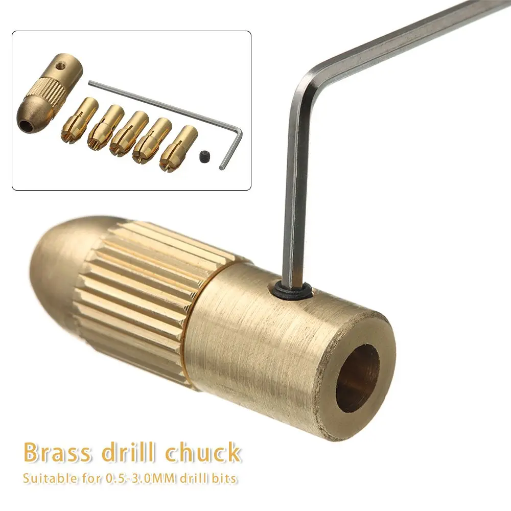 

Durable Motor Shaft Wrench Connector Adapter Bits Drill Collet Drill Chucks Rotary Tool