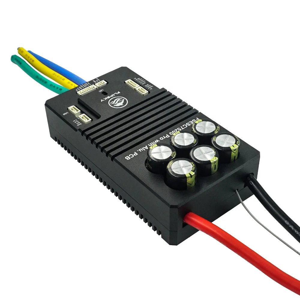 

Flipsky 84V FSESC 75200 Pro High Current Based on VESC With Aluminum PCB for Surfboard Fighting Robot Ebike Efoil