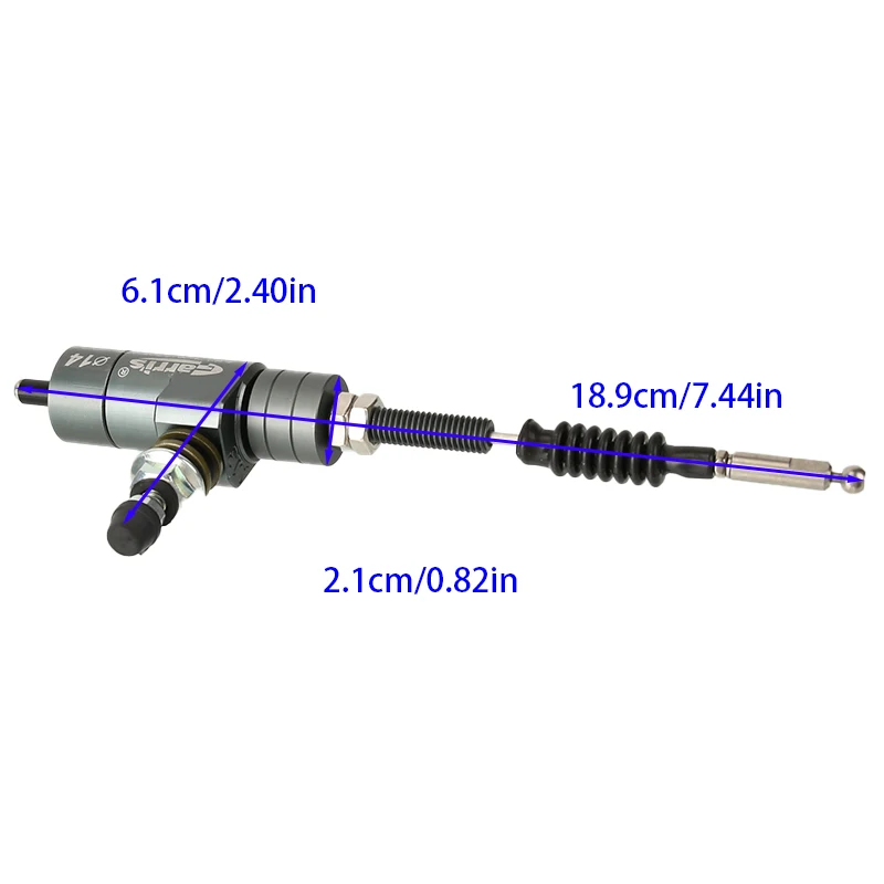 CNC Aluminum Hydraulic Clutches Motorcycle Performance Brake Master Cylinder Rod System For Yamaha Honda off-road motorcycle