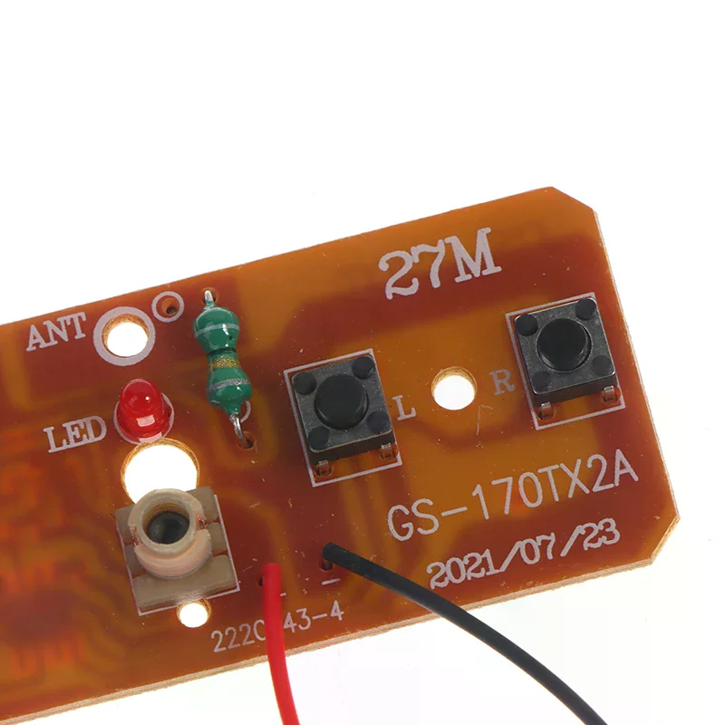4CH RC Remote Control 27MHz Circuit PCB Transmitter Receiver Board Radio System for RC Car