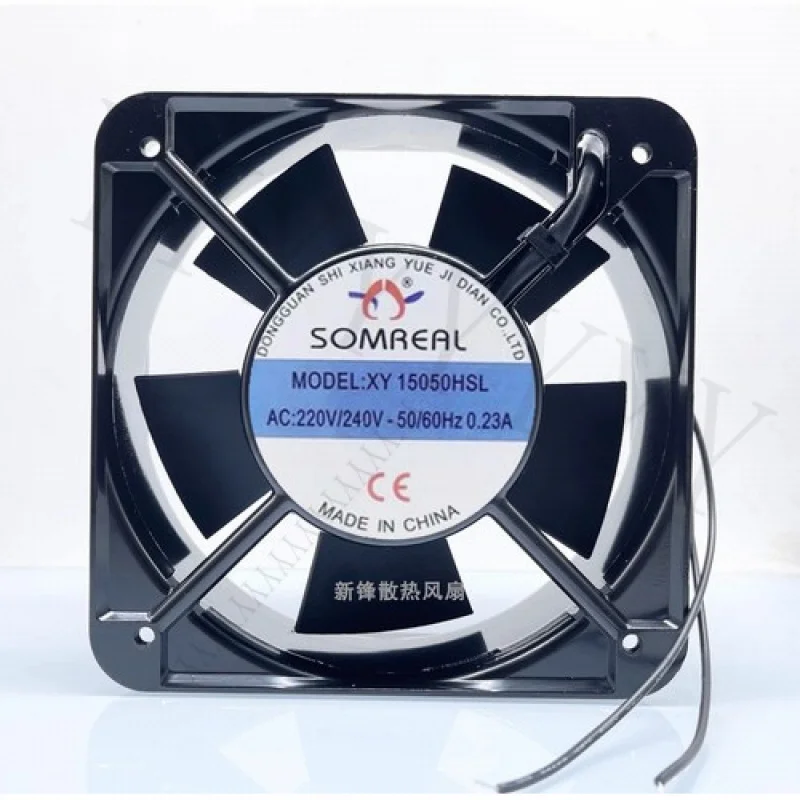 

Y+ ДЛЯ SOMREAL XY15050HSL 220 В 0,23 А 2-проводной охлаждающий вентилятор переменного тока