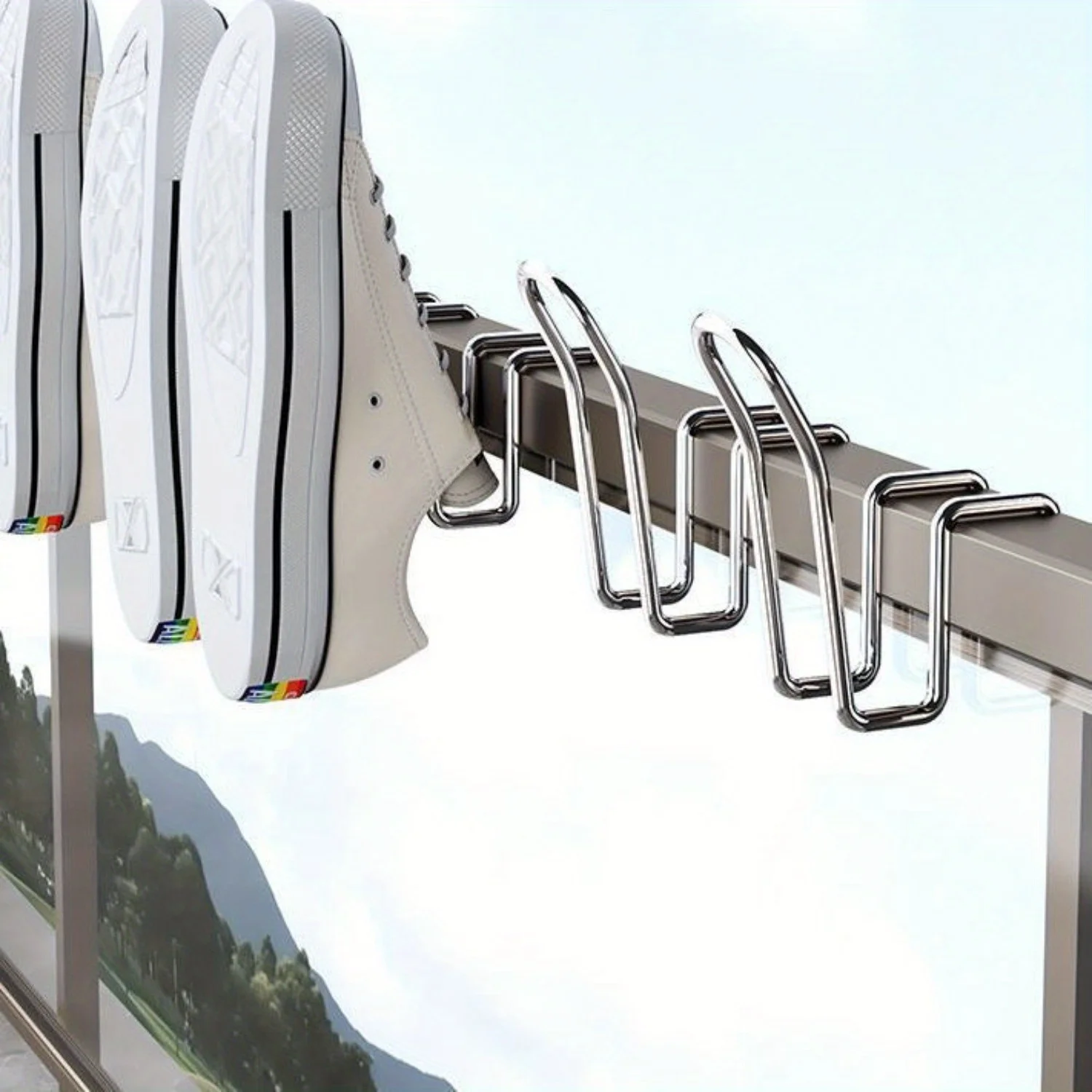 Balcony Shoe Drying…