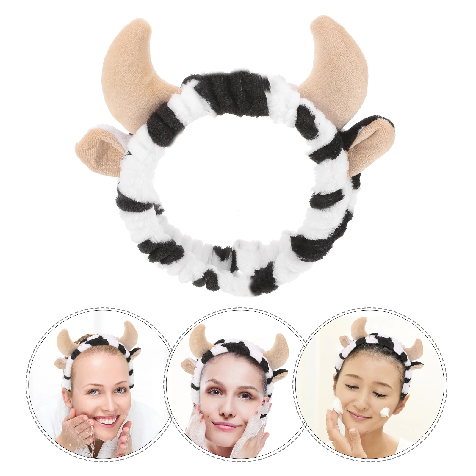 

Makeup Hairband Spa Headband Skin Care Headbands Washing Face Animal Ear for Women