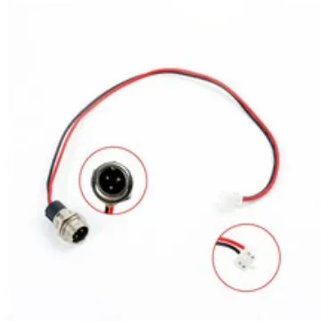 Car Charger Pair Interface 3 Hole Charging Cable Electric for Harley Little Dolphin Scooter Charging Interface Balance