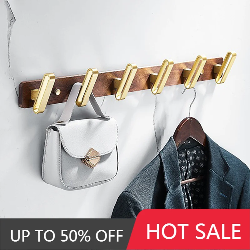 Wall Mounted Coat Racks Hallway Living Room Luxury Coat Racks Clothes Storage Bedroom Clothes Shelves Hanging Portable Furniture