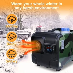 Webasto Dry Low Noise Car Heater Air Diesel Heater 8KW 12V 24V Parking Heater Diesel Autonomous Auxiliary Heating Fuel-operated