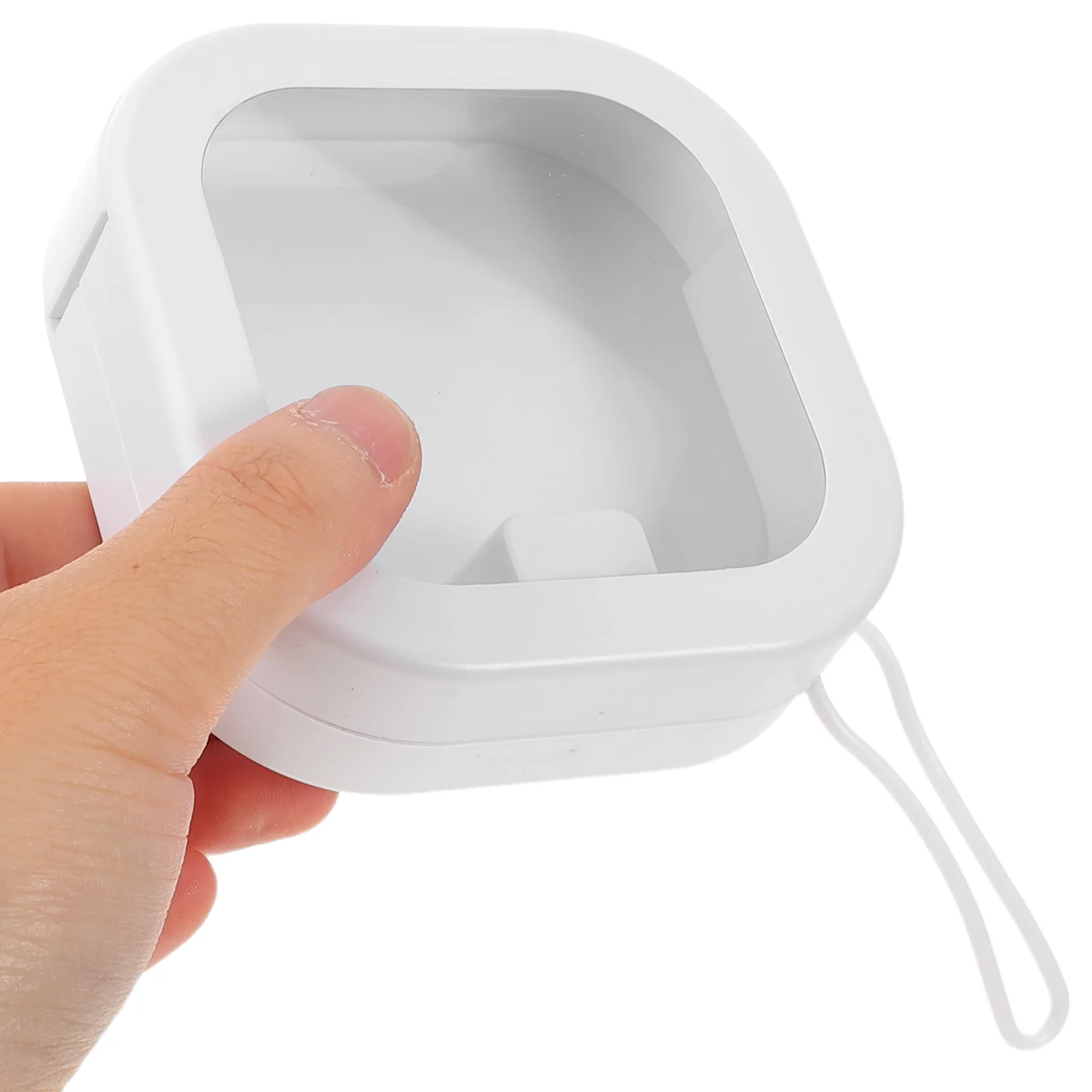 3Pcs Portable Organizer: Multi-Function Make Up Box - Stackable Clear Container - Travel Jewelry Storage Case - Press