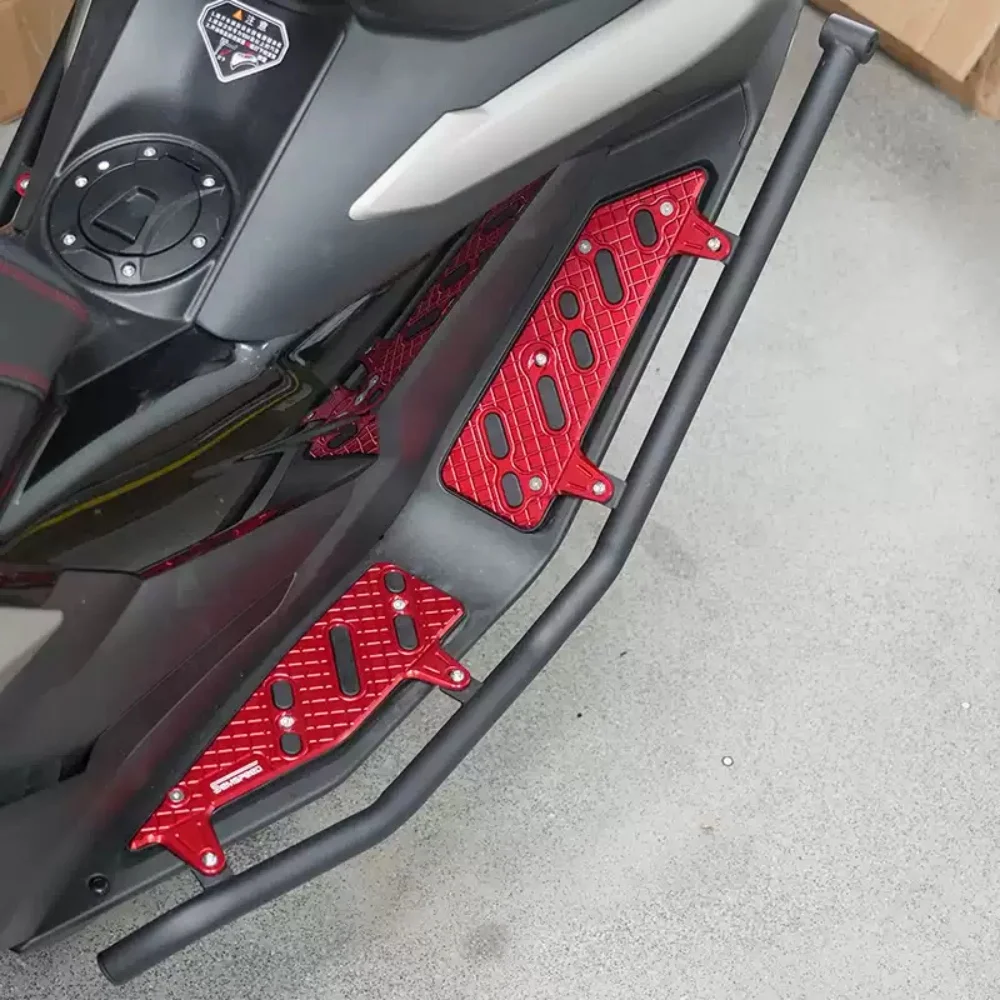 Integrated Motorcycle Crash Bar and Footrest Guard – Compatible with ZONTES 125X, 150X, and 175X
