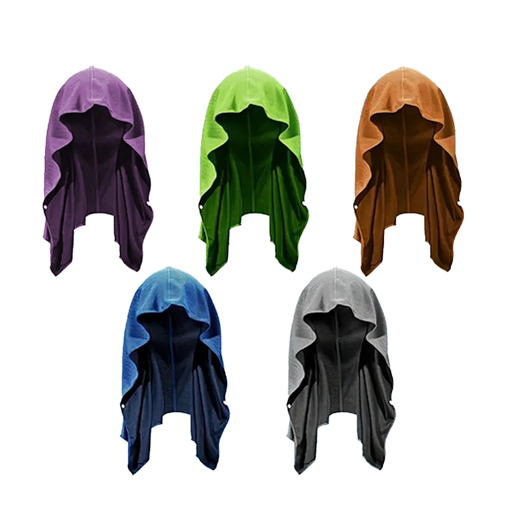 

Охлаждающее полотенце с капюшоном, спортивное полотенце, дышащее влагоотводящее полотенце, быстросохнущий охлаждающий спортивный нагрудник для тренировок, велоспорта.