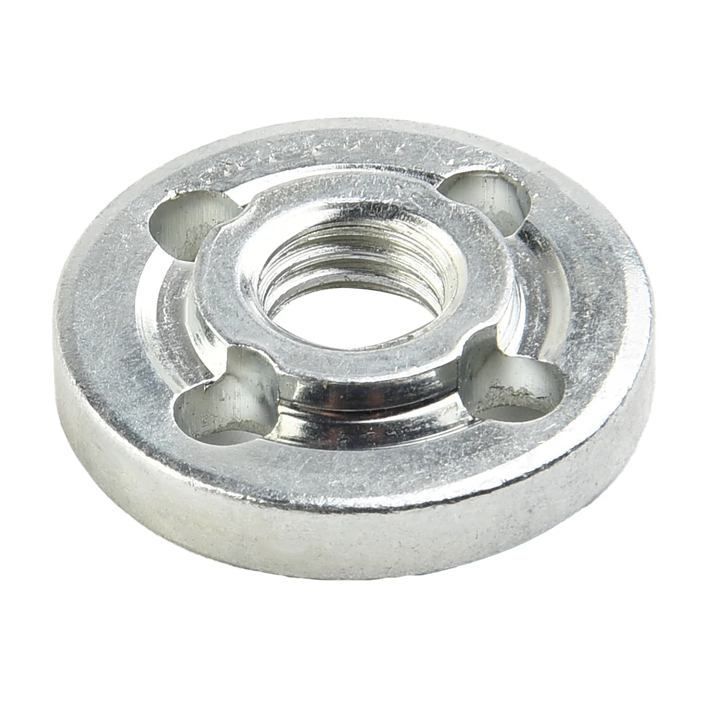 

Anti-wear Angle Grinder Nuts Black+Silver Metal Tool Accessories 4Pcs Accessories For Angle Grinder High Speed Steel Power Tools