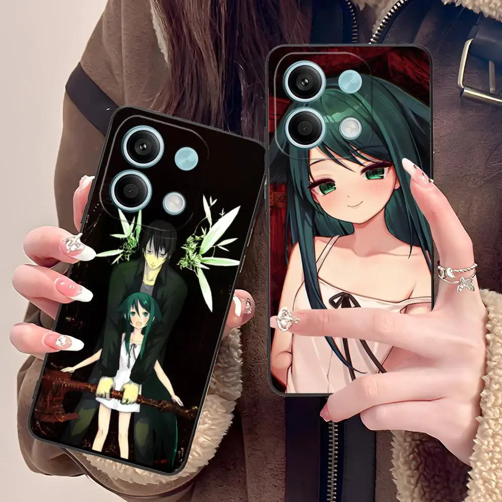 Saya no Uta حافظة هاتف محمول لهاتف POCO M7 M6 M5 M4 M3 X7 X6 X5 X4 X3 Pro GT 5G غطاء طباعة ملون للهواتف المحمولة الفاخرة الجميلة