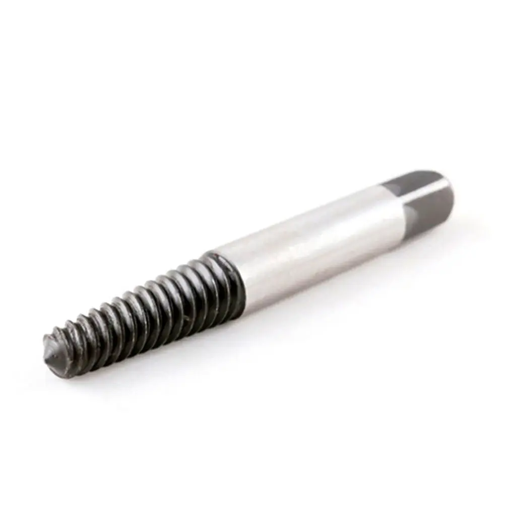 5Pcs High Strength Screw Extractor Set Carbon Steel Double Tempered Black Oxide Finish Removes Broken Screws in Tight Spaces