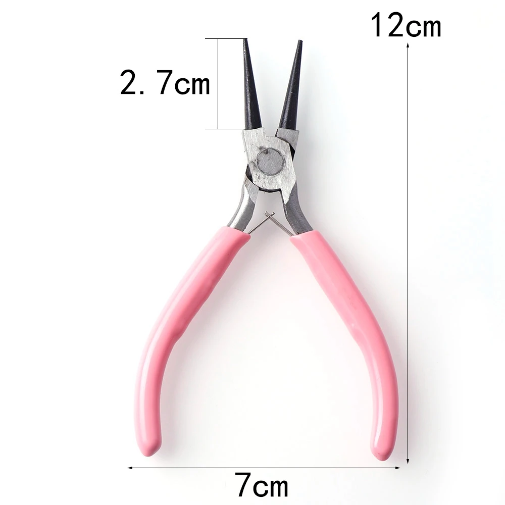 Stainless Steel Needle Nose Pliers Jewelry Making Hand Tool Round Nose Cutting Wire Pliers For DIY Crafts Handmade Jewelry Tools