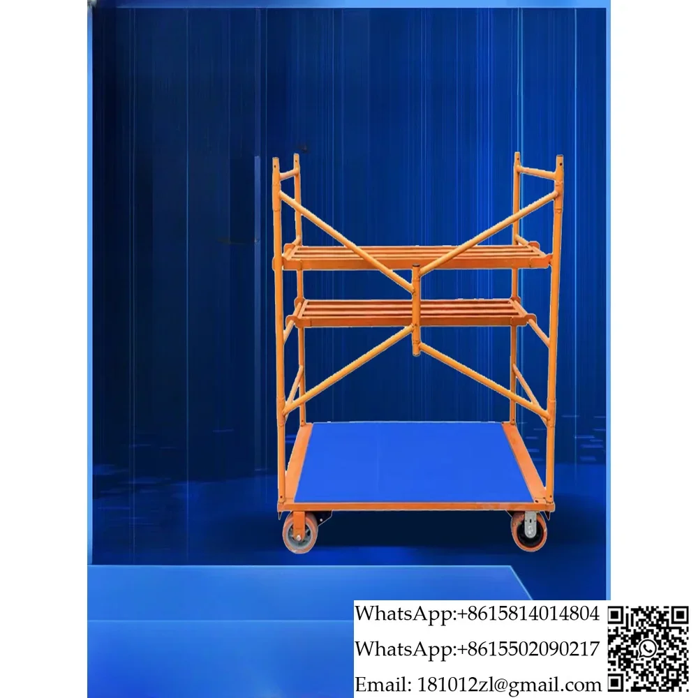 Electric scaffolding mobile horse stool activity frame ladder frame remote control automatic walking stirrup