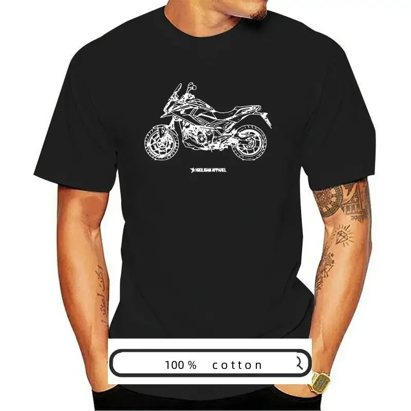 Camisetas cortas de cuello redondo para hombres, ropa de marca nueva para fanáticos de motocicletas japonesas, Nc750X Dct Abs 2024, inspirado en motocicleta, impresionante Sh