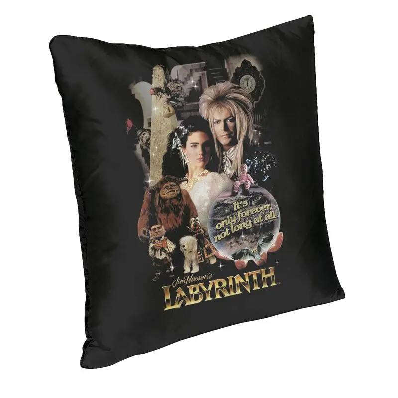 The Goblin Fantasy Movie Labyrinth Pillow Case 40x40cm Decoration Nordic Chair Cushion Square Pillowcase
