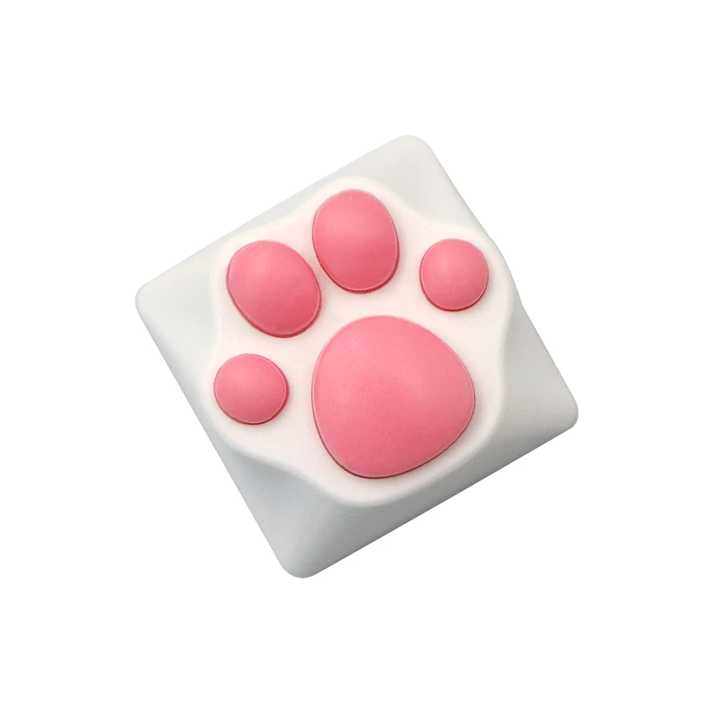 Cat Paw Keycap For Mechanical Gaming Keyboard PBT Custom Key Cap For Cherry Mx Switches Gk61 NJ80 GMMK PRO For PC Custom Keycaps