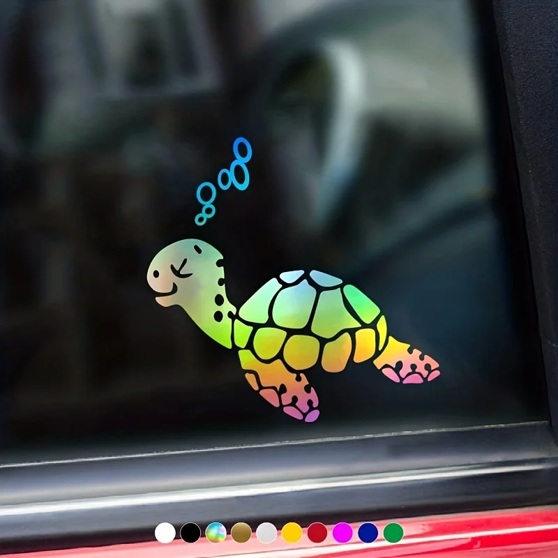 Cute Sea Turtle Car Sticker Windows Bumper Body Decor Car Accessories Art Vinyl Decals