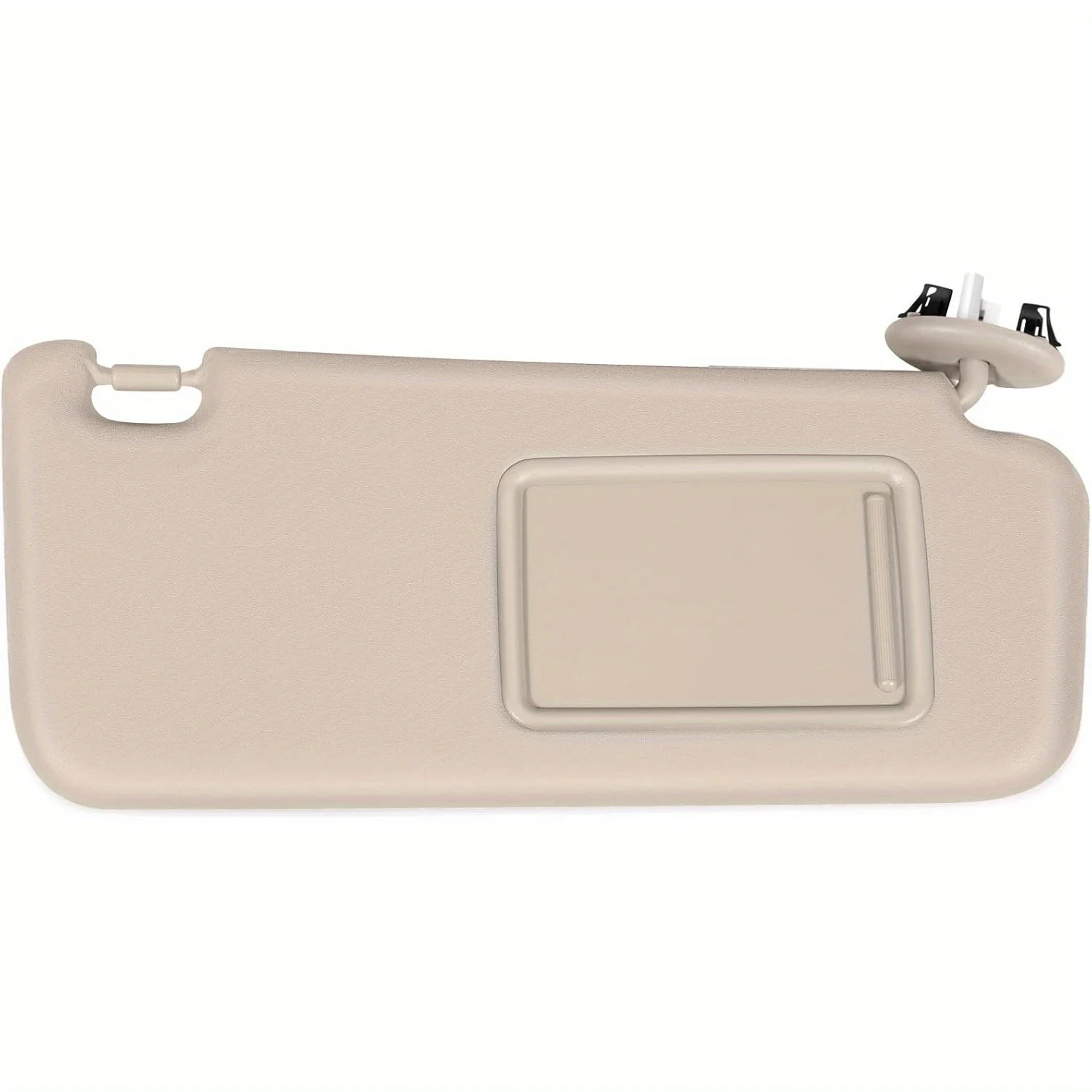 SCITOO Right Passenger Side Sun Visor Assembly fit for 2006-2013 for Toyota RAV4 with Sunroof (Beige)