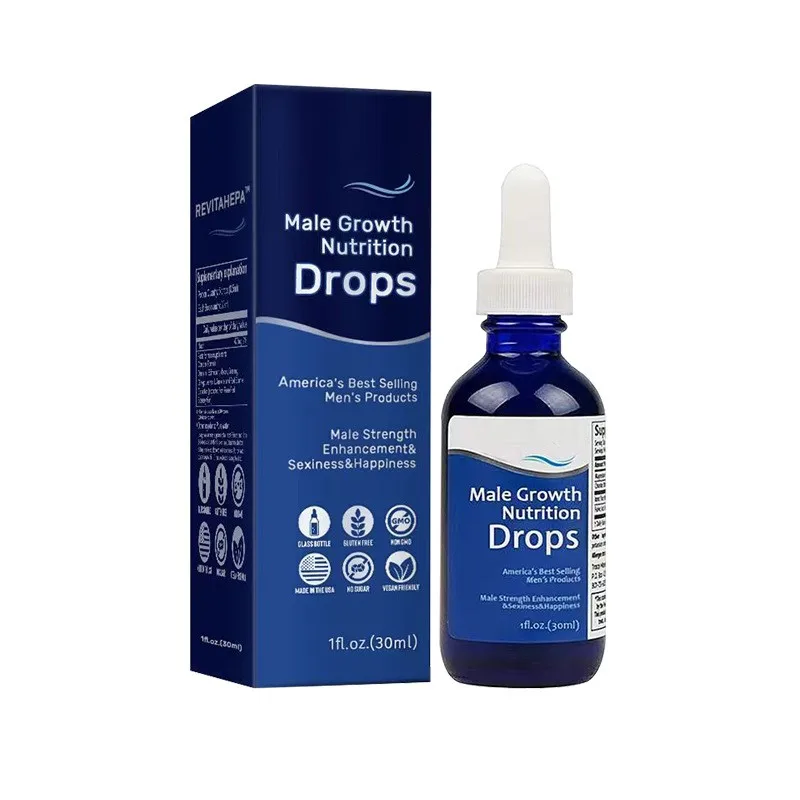 30ml Male Growth Nutrition Drops Nexusbio Super-Potent Man Body Care Essential Oils Reduce Stress Strengthen Body Enhance