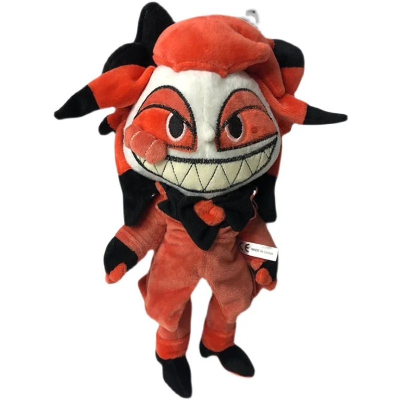 

Anime game character Hell Inn Alastor plush toy Hazbin Hotel plush toy devil doll souvenir gift