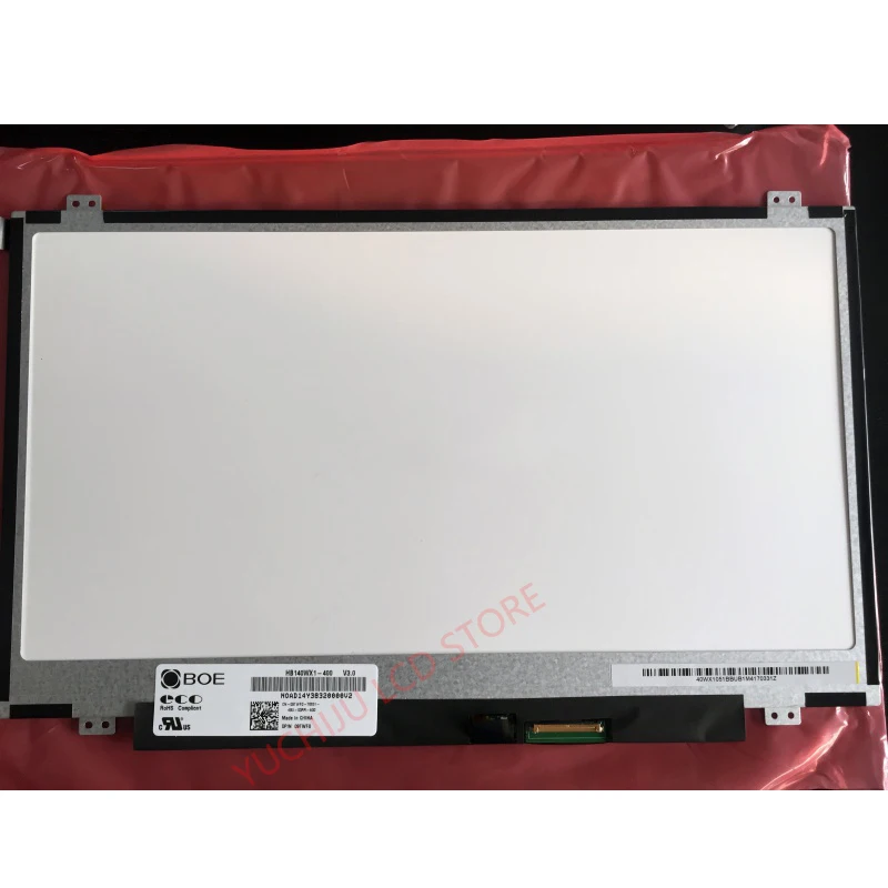 Imagem -03 - Painel Slim Laptop Lcd Screen hd 14 N140bge-l42 Lp140wh2-tle2 B140xtn02.2 Nt140whm-n47 Hb140wx1400