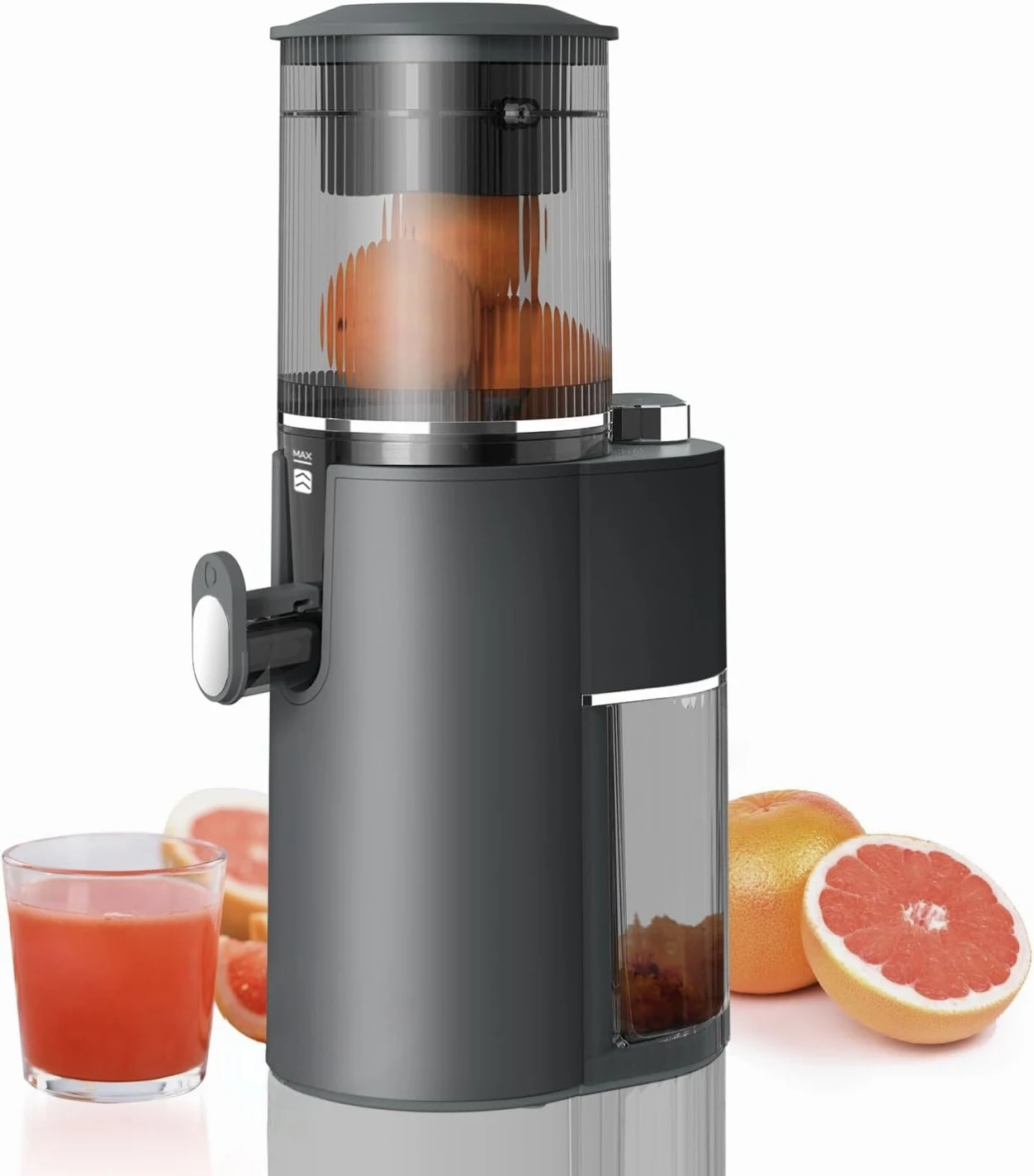 

Hot Sell Automatic Big Mouth Cold Press Juicers Extractor 350W Blenders Commercial Orange Slow Juicer Machine