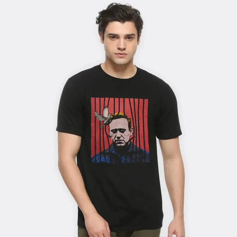 Alexei Navalny Art T-Shirt Men's and Women's Sizes (NAV-884211)