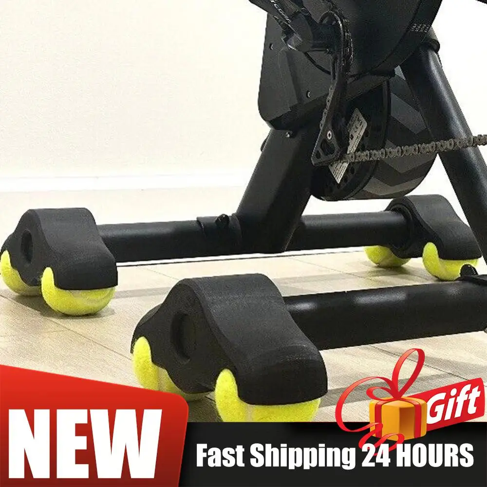 

2/4 шт. пластины для ног амортизирующие велосипедные подушечки для ног Крытые велосипедные подушечки для ног для умного велосипедного тренажера домашнее оборудование для тренировок