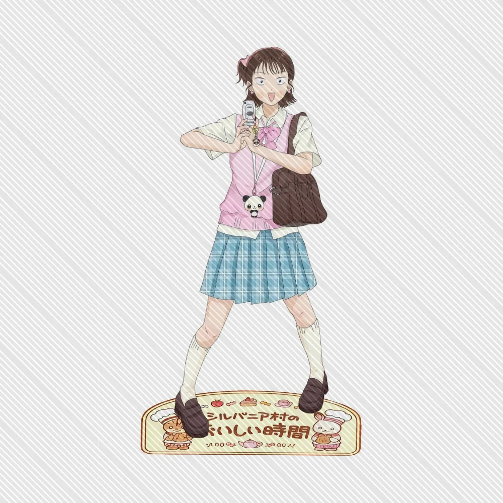 Skip and Loafer Acrylic Keychain Stand Model
