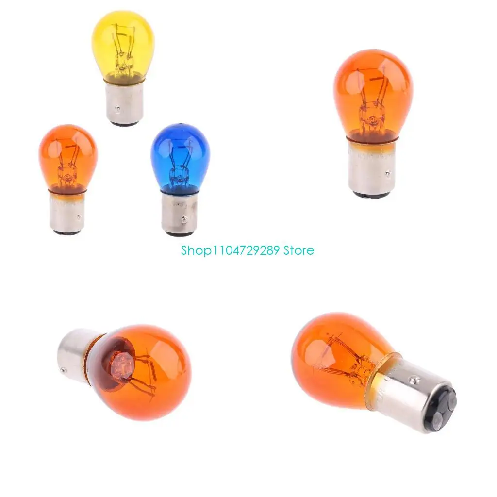 

D8KE Universal Car Turn Lamp BAY15D 1157 P21/5W S25 LED Bulb Halogen Lamp