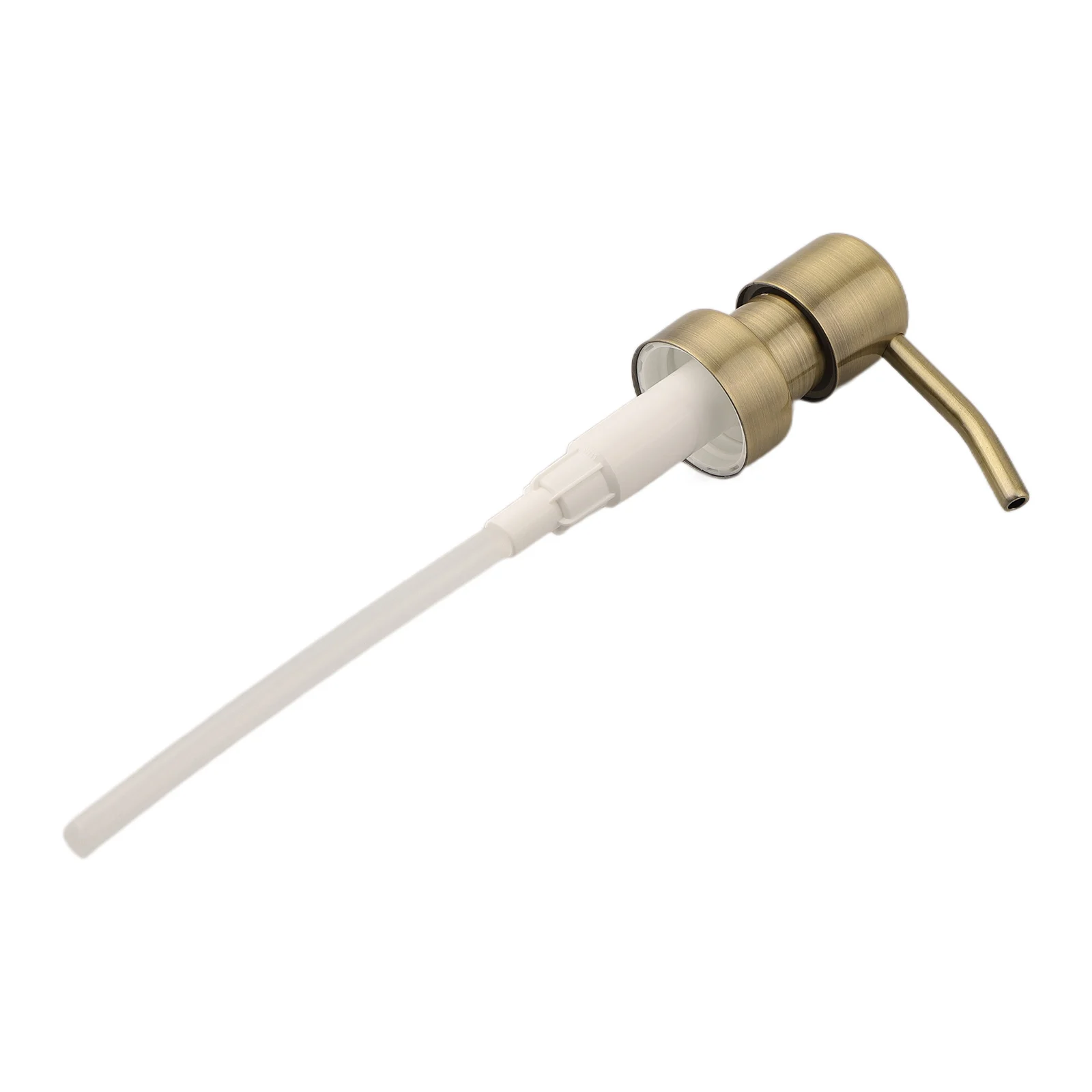 

Head Pump Liquid Lotion Bottle Dispenser Metal Professional Pump Replacement Retro Stainless steel Accessories