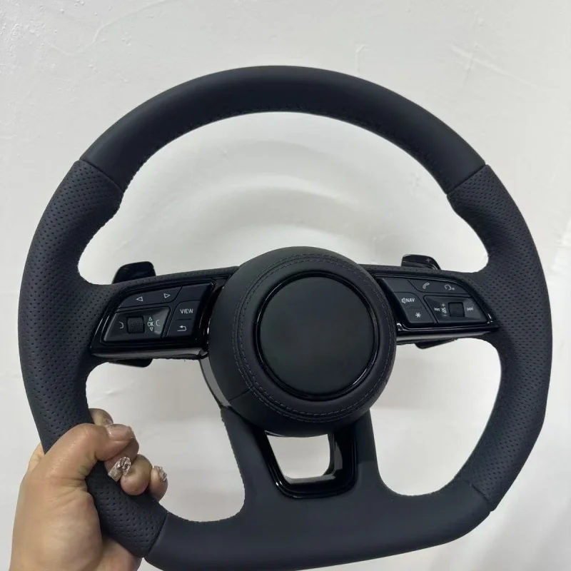 Upgraded Flat-bottom Sports Multi-Function Steering Wheel For Audi A6 A7 A4 B8 B8.5 B9 S3 S4 S5 S6 C7 Q8 RS3 RS6 A5 A6 C7