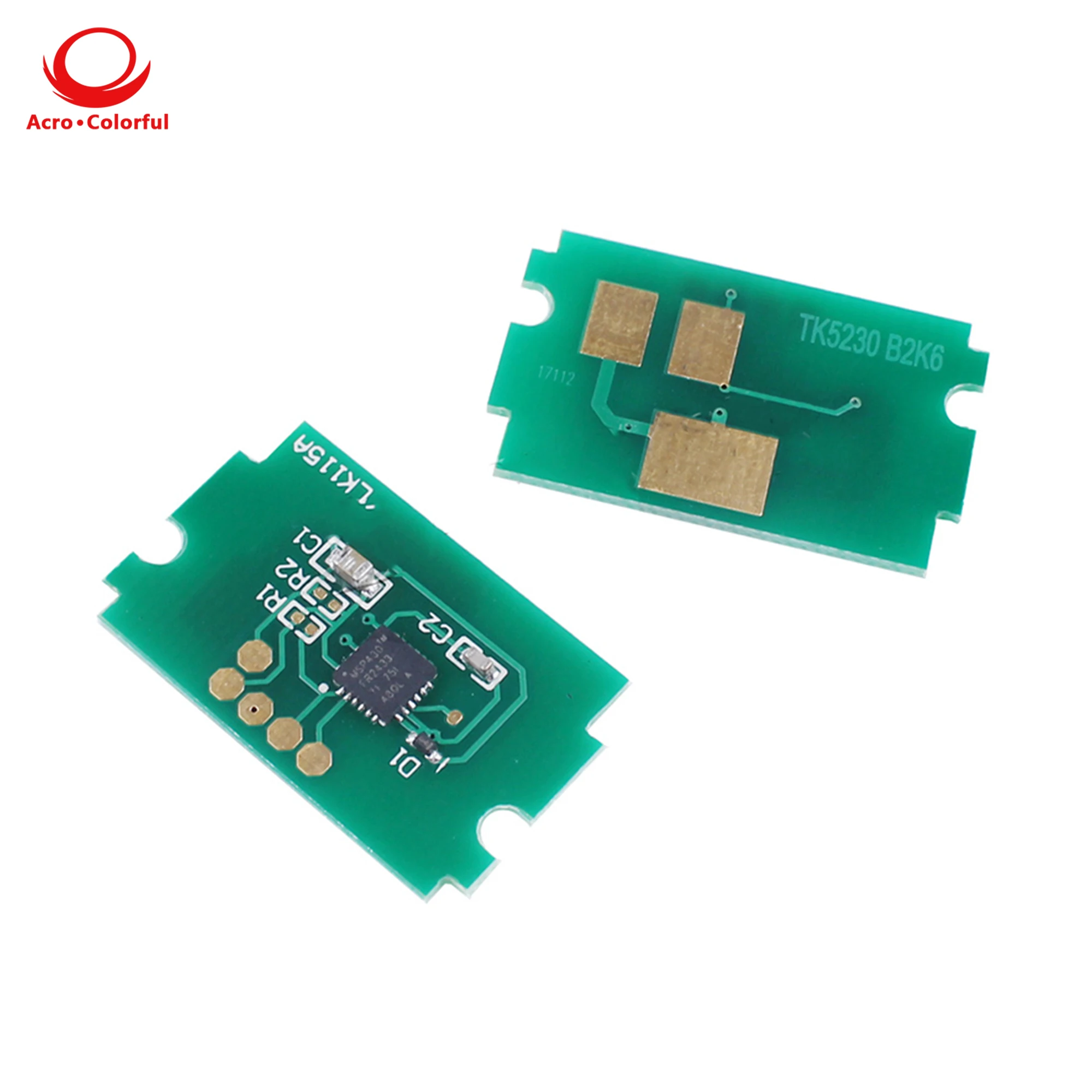 1 zestaw kompatybilny TK-5230 TK-5232 TK-5234 TK-5234K z tonerem Chip do Kyocera ECOSYS P5021cdn P5021cdw M5521cdn M5521cdw wkład