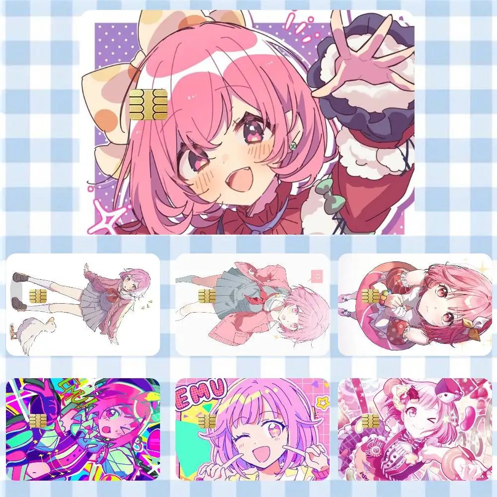 

Emu Otori Wonderlands x Showtime Sticker Film Tape Skin for Credit Card Debit Card Waterproof Stickers